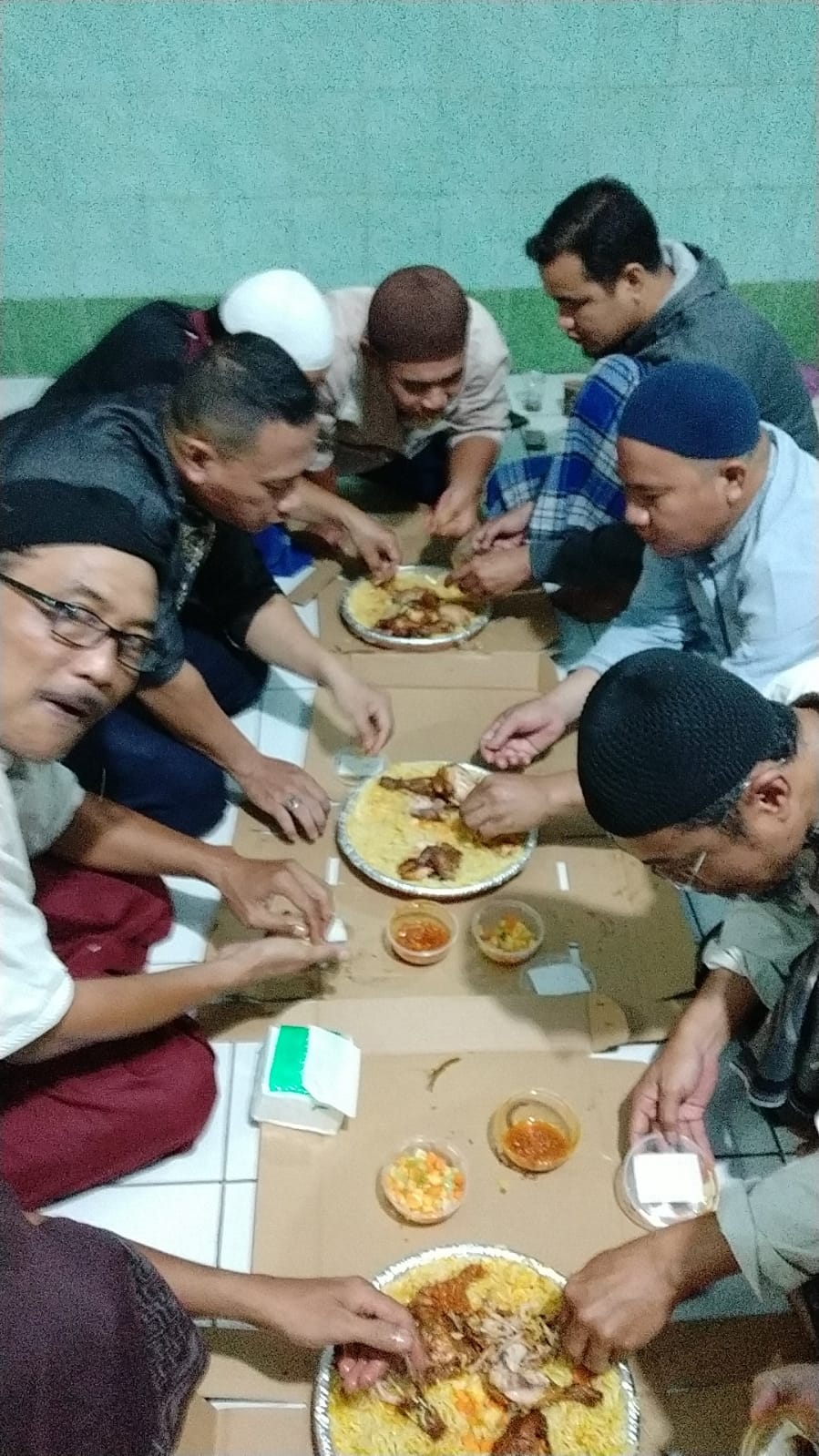 Usai rapat Idul Adha Usai rapat Idul Adha